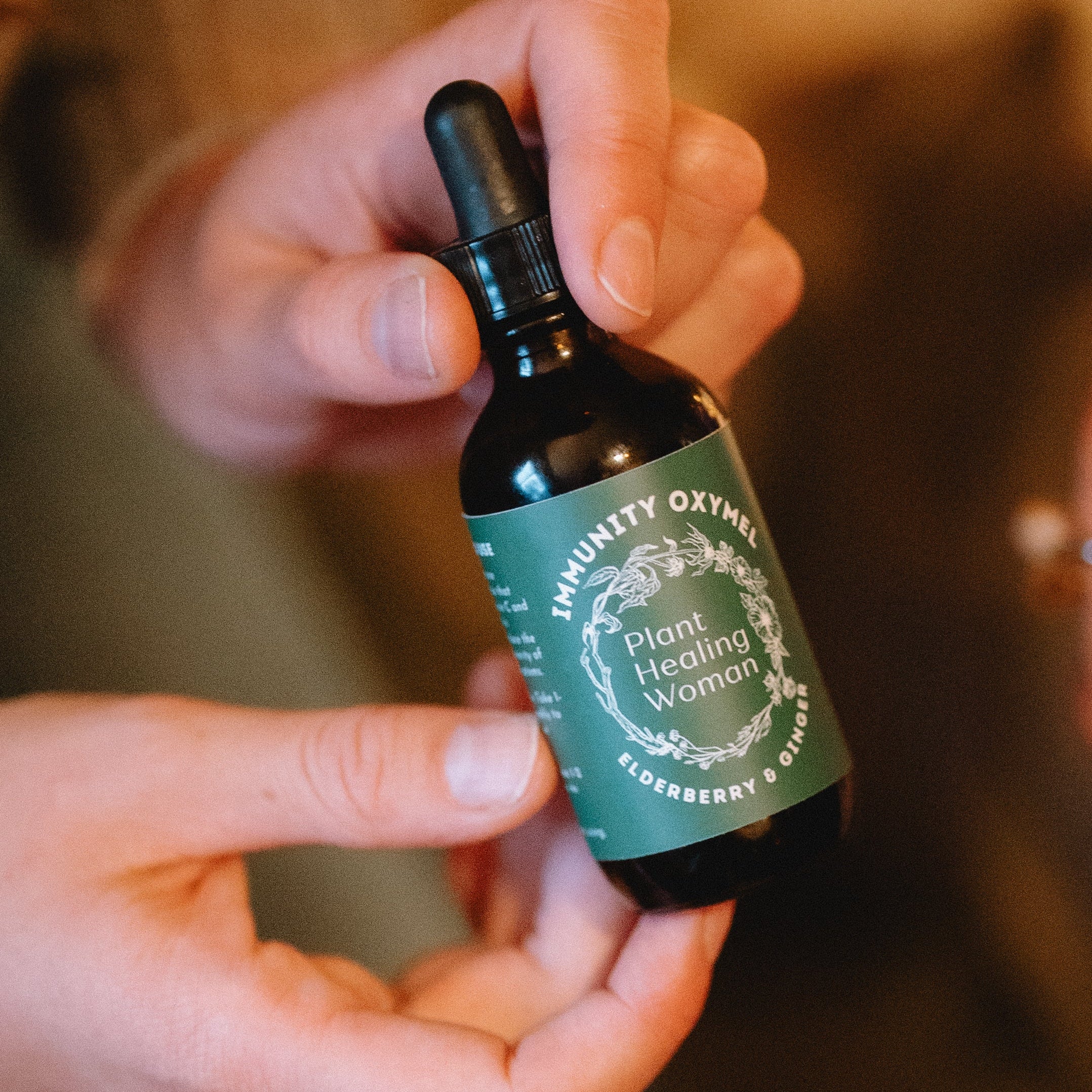 Immunity Elderberry Oxymel